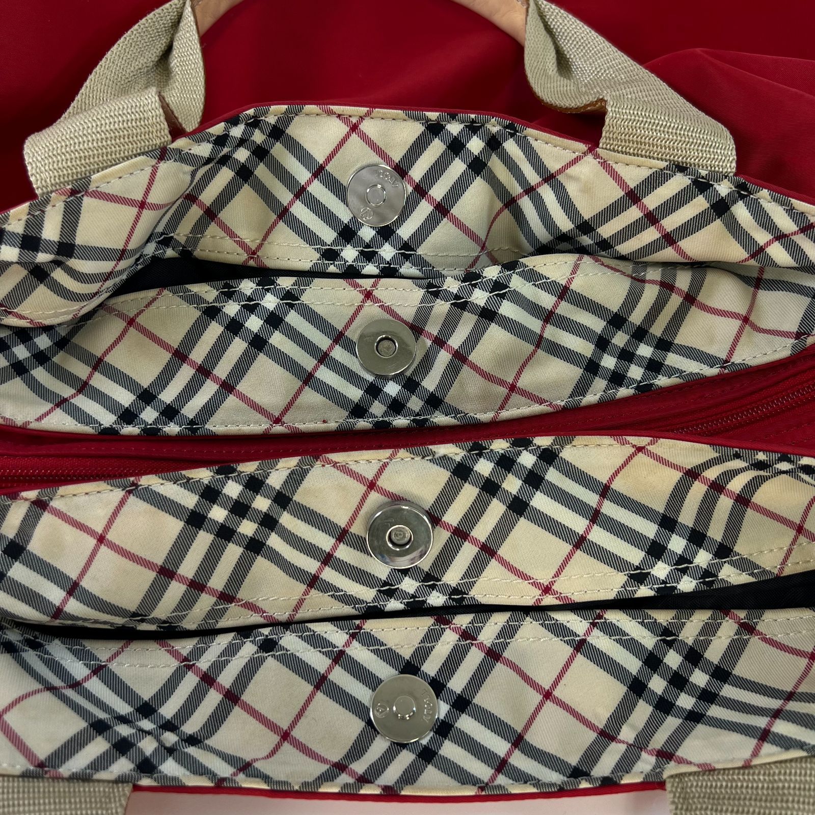 大容量】BURBERRY バーバリー トートバッグ ハンドバッグ ナイロン