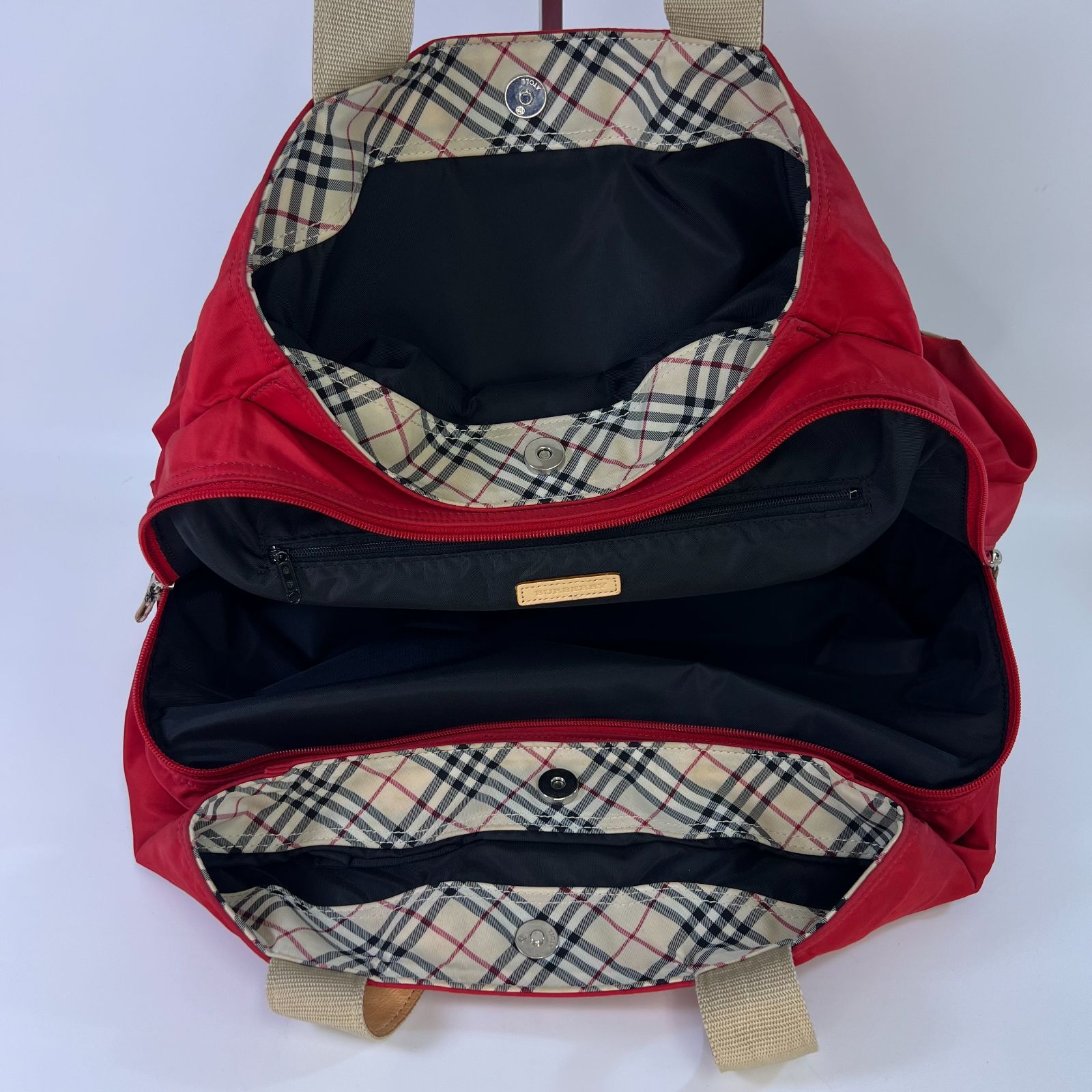 大容量】BURBERRY バーバリー トートバッグ ハンドバッグ ナイロン