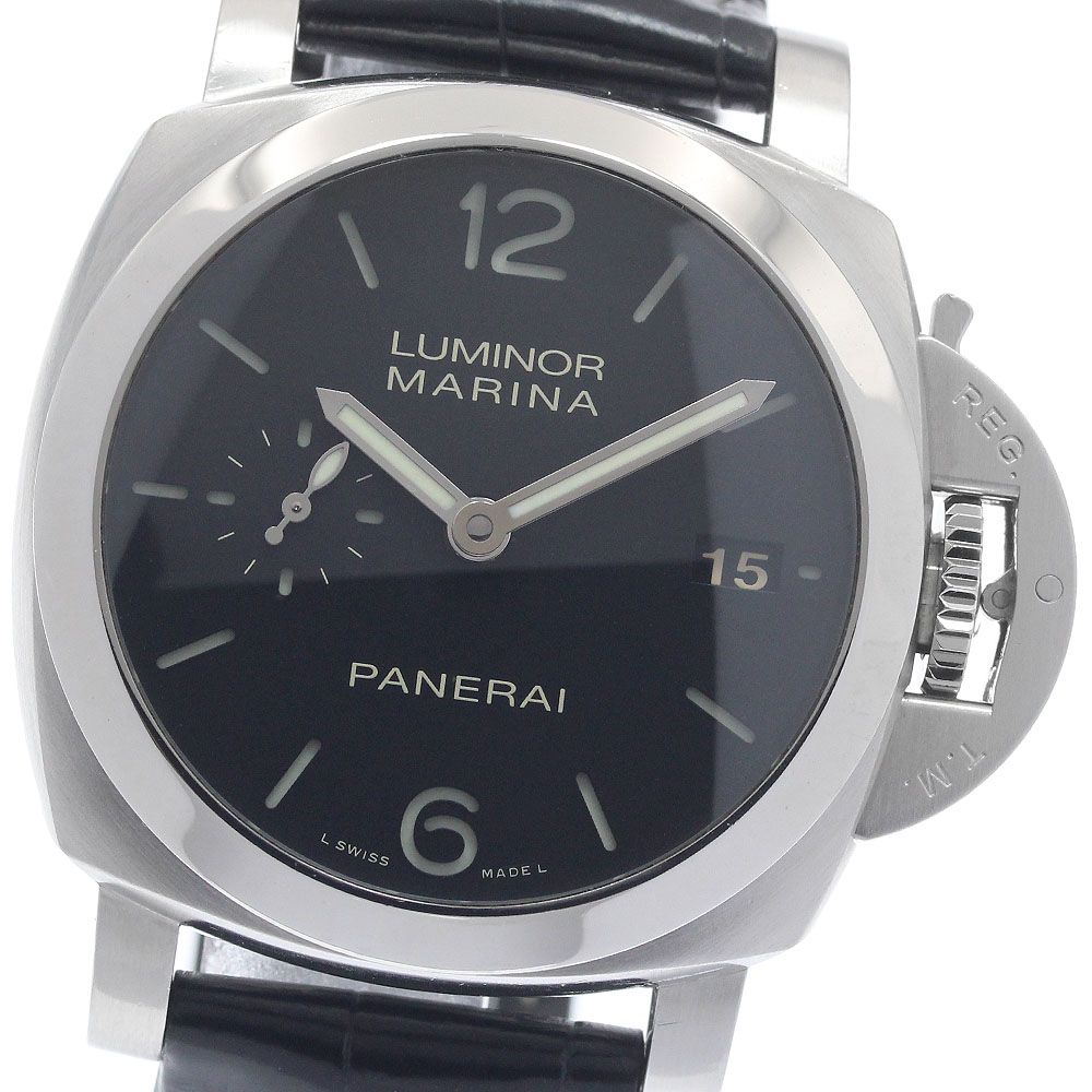 パネライ PANERAI PAM00392 ルミノールマリーナ 1950 3デイズ 自動巻き メンズ 保証書付き_966393