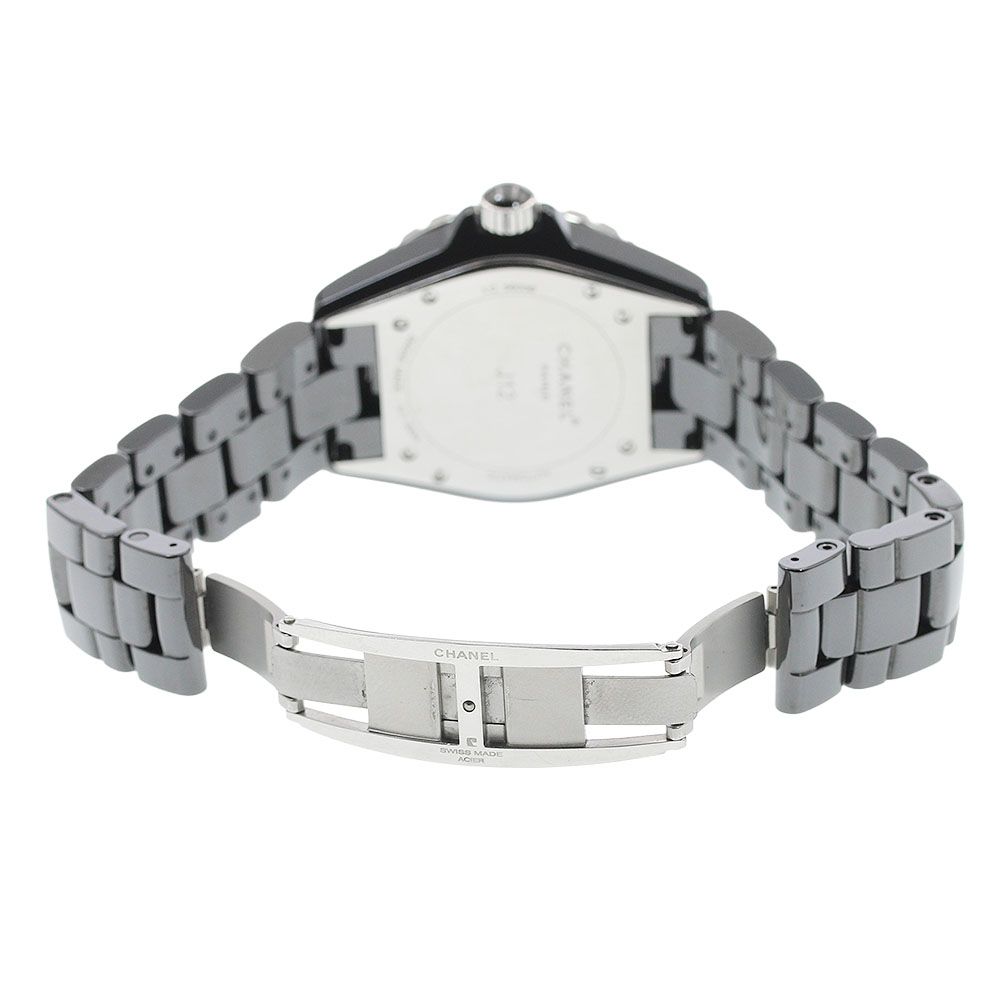 シャネル CHANEL H0685 J12 黒セラミック 38MM デイト 自動巻き メンズ