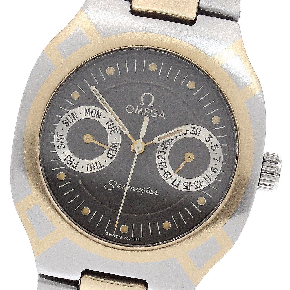 ベルト訳あり オメガ OMEGA シーマスター ポラリス デイデイト