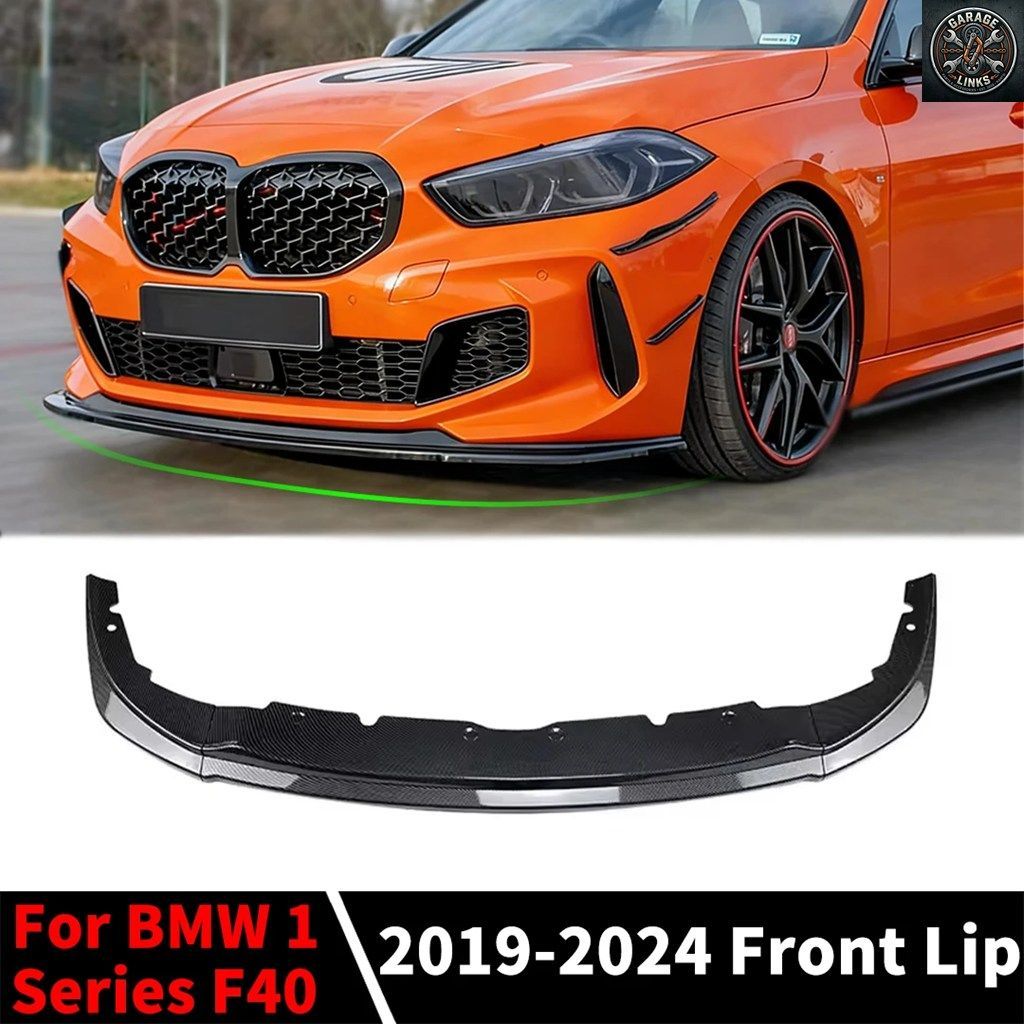 BMW 1シリーズ F40 2019-2024 Mスポーツ エアダム フロントプロテクター バンパーリップカバー チンスプリッター チューニング