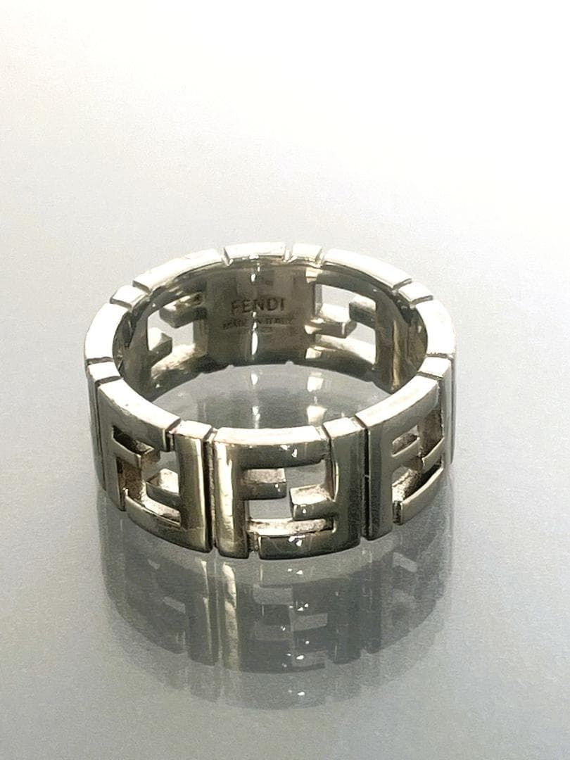 FENDI (フェンディ) FFリング FFロゴ 21号サイズ 刻印Mサイズ 16,827円