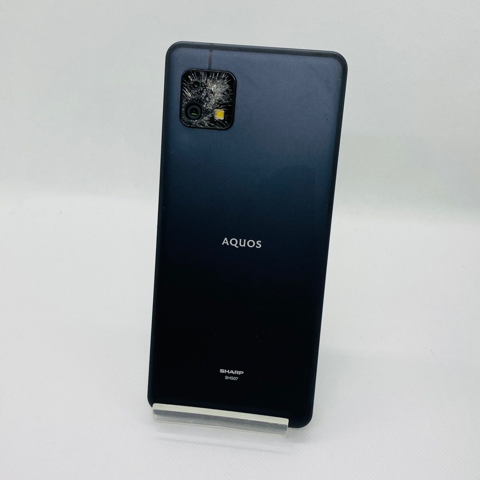 訳あり】AQUOS sense6s SHG07 ブラック 64GB - メルカリ
