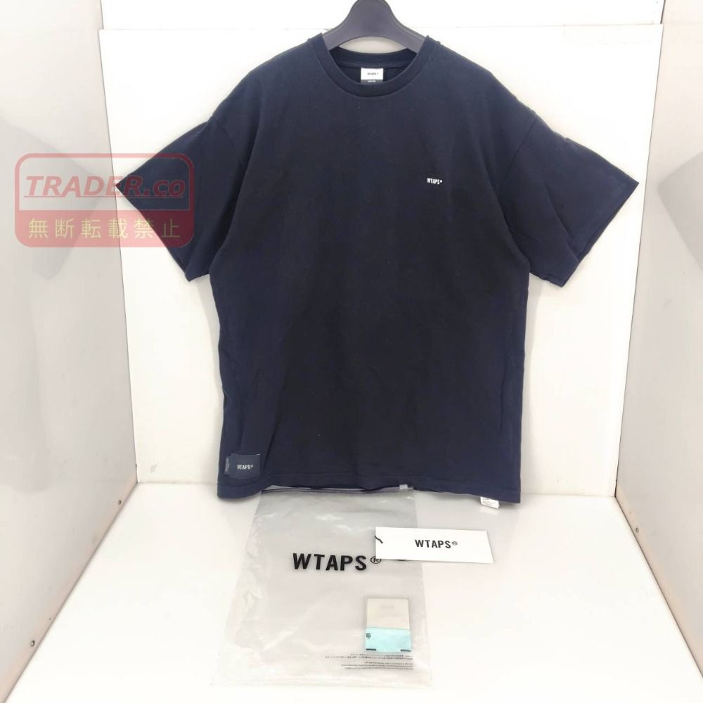 05w22187 ダブルタップス WTAPS WTVUA SS COTTON ブラック 日本製 メンズ サイズ03 半袖Ｔシャツ コットン 241ATDT-STM10S 【中古品】