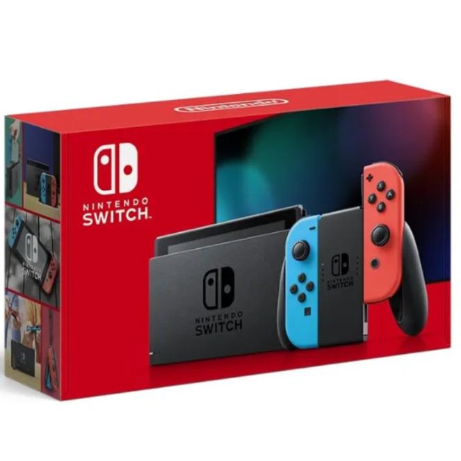 【中古】Nintendo Switch 本体 (ニンテンドースイッチ) Joy-Con(L) ネオンブルー/(R) ネオンレッド