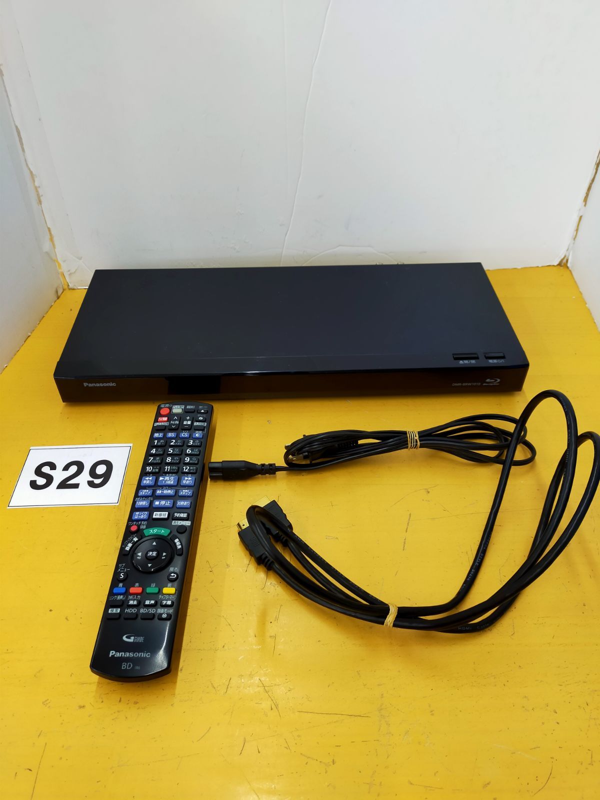 S29 Panasonic BDレコーダー DMR-BRW1010 パナソニック - メルカリ