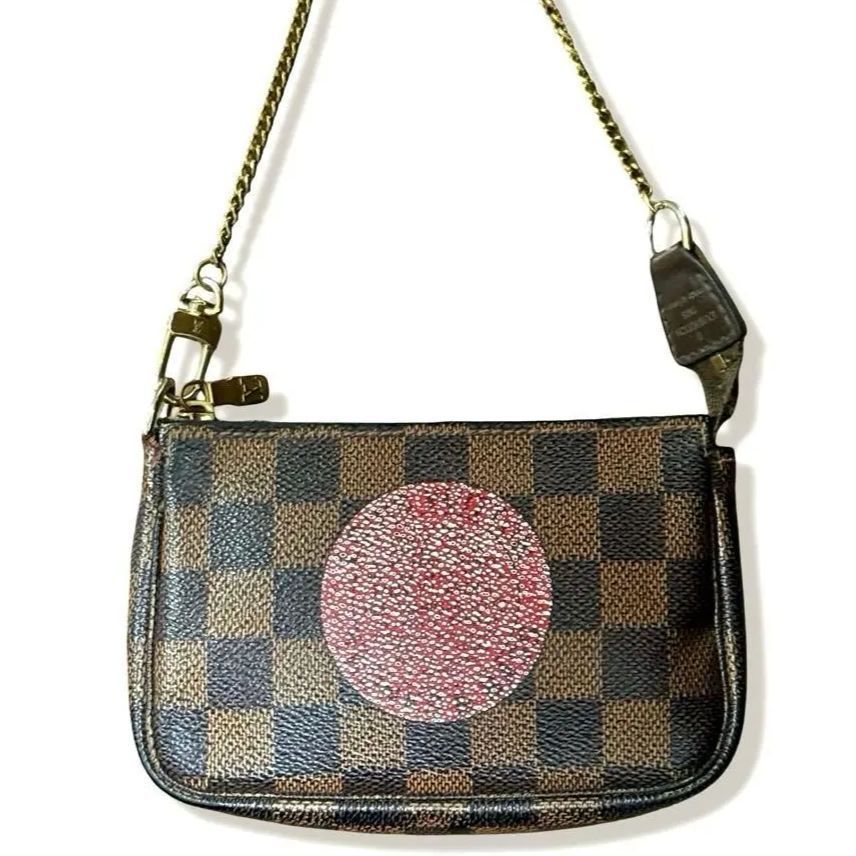 LOUIS VUITTON ダミエ ミニポシェット アクセソワール T&B - メルカリ