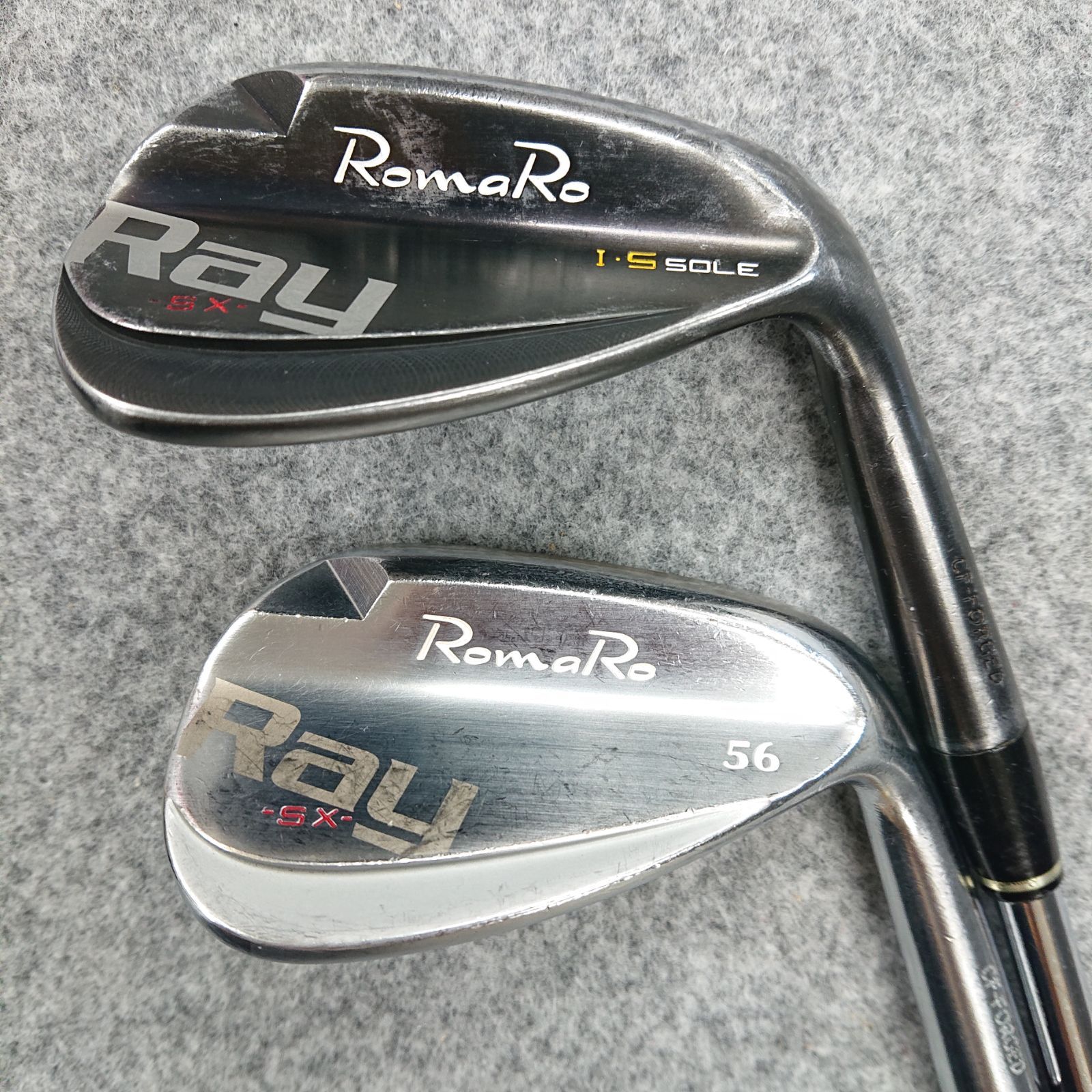 ロマロ Ray SX I・S SOLE 50° ＆ Ray SX CF-FORGED 56° 2本セット N.S.PRO 950GH (S) ウェッジ