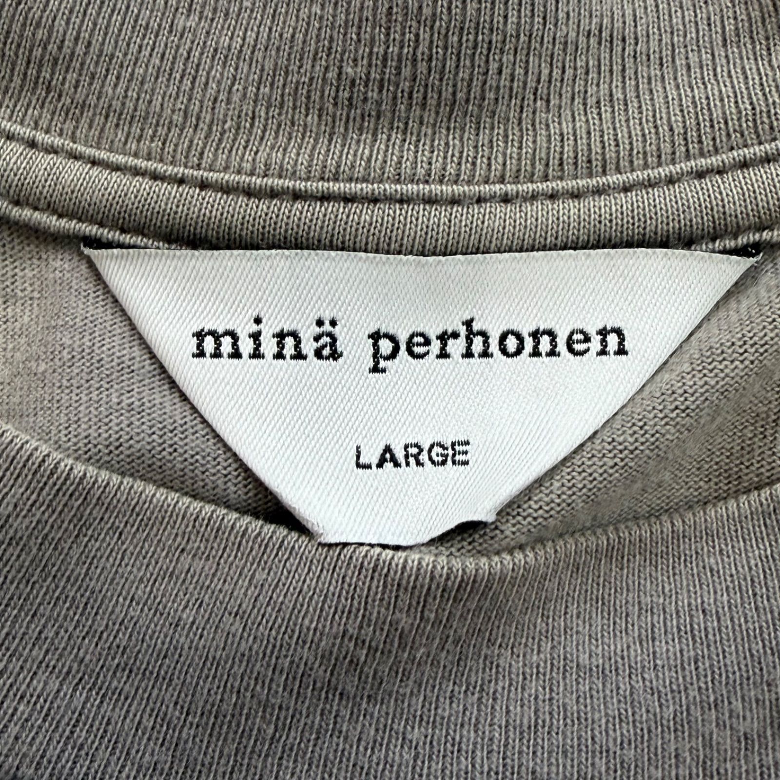 日本製 mina perhonen life puzzle ミナペルホネン 長袖 ロンT