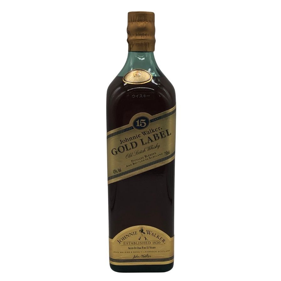 ジョニーウォーカーゴールドラベル15年750ml2本 ジョニーウォーカー 15年 ゴールドラベル 750ml 未開栓 - メルカリ