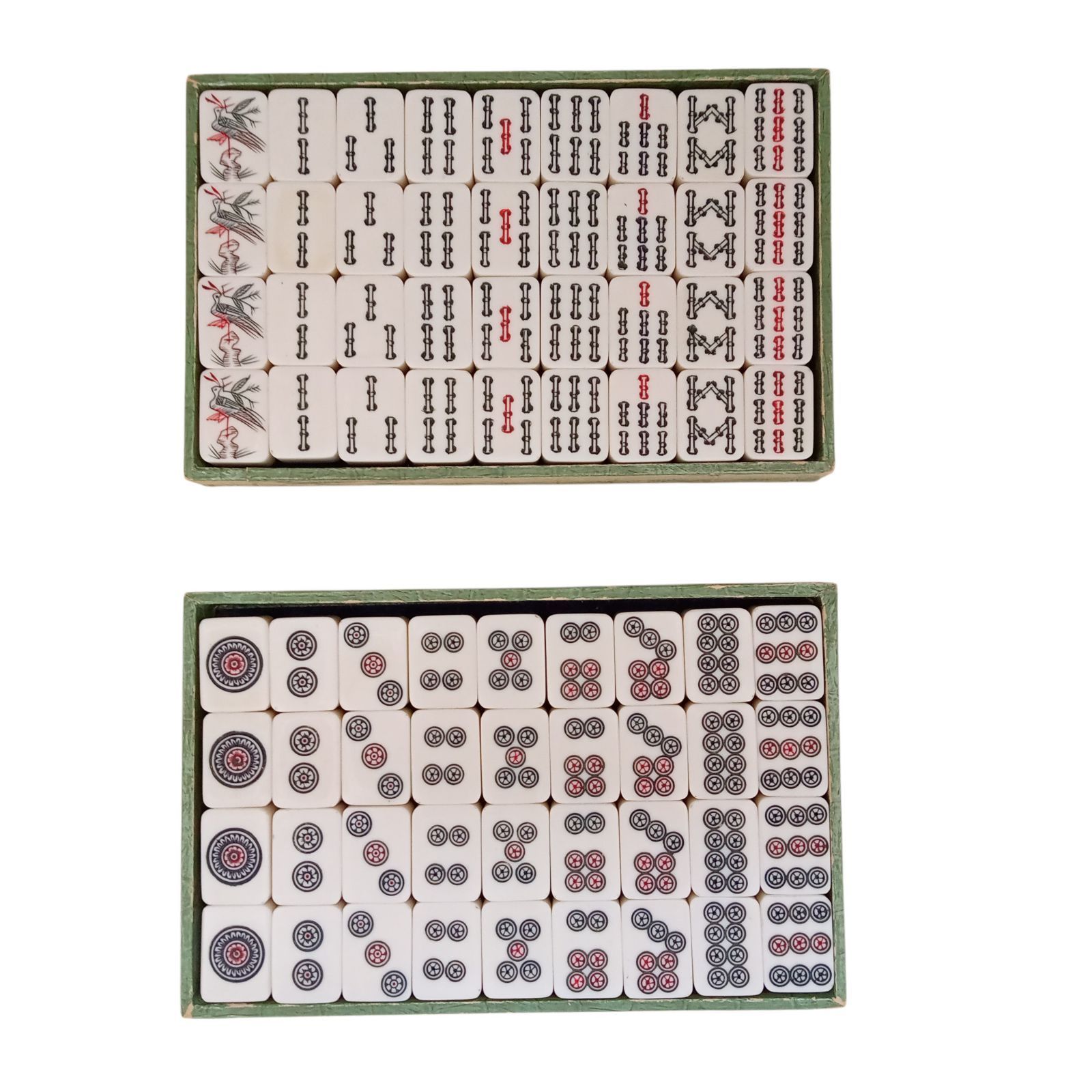 X07016 麻雀牌セット ケース付き マージャン牌 昭和レトロ ゲーム 点棒