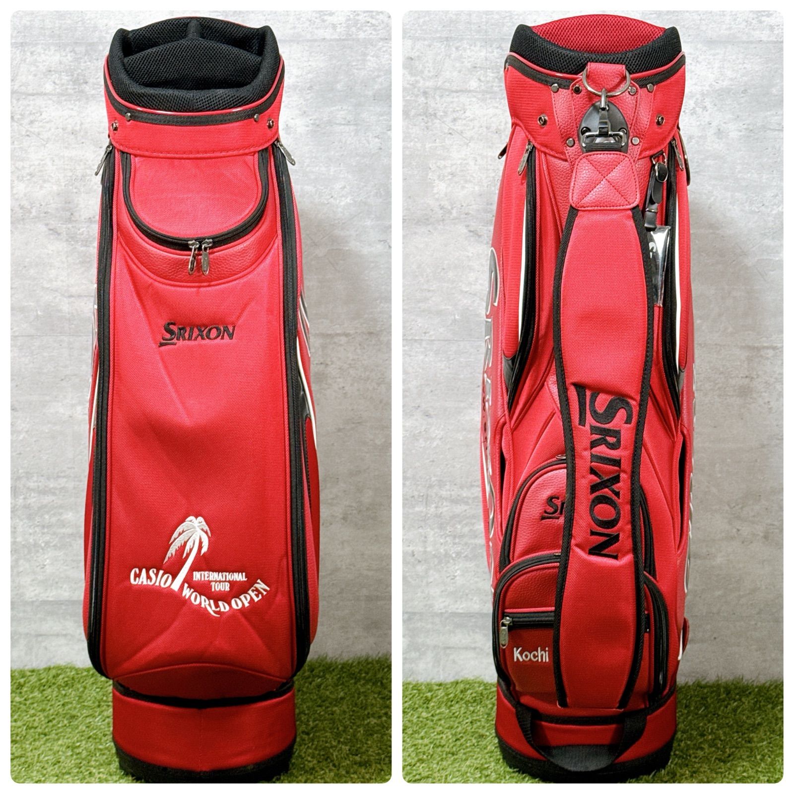 限定 希少 SRIXON スリクソン キャディバッグ CASIO WORLD OPEN 9.0型