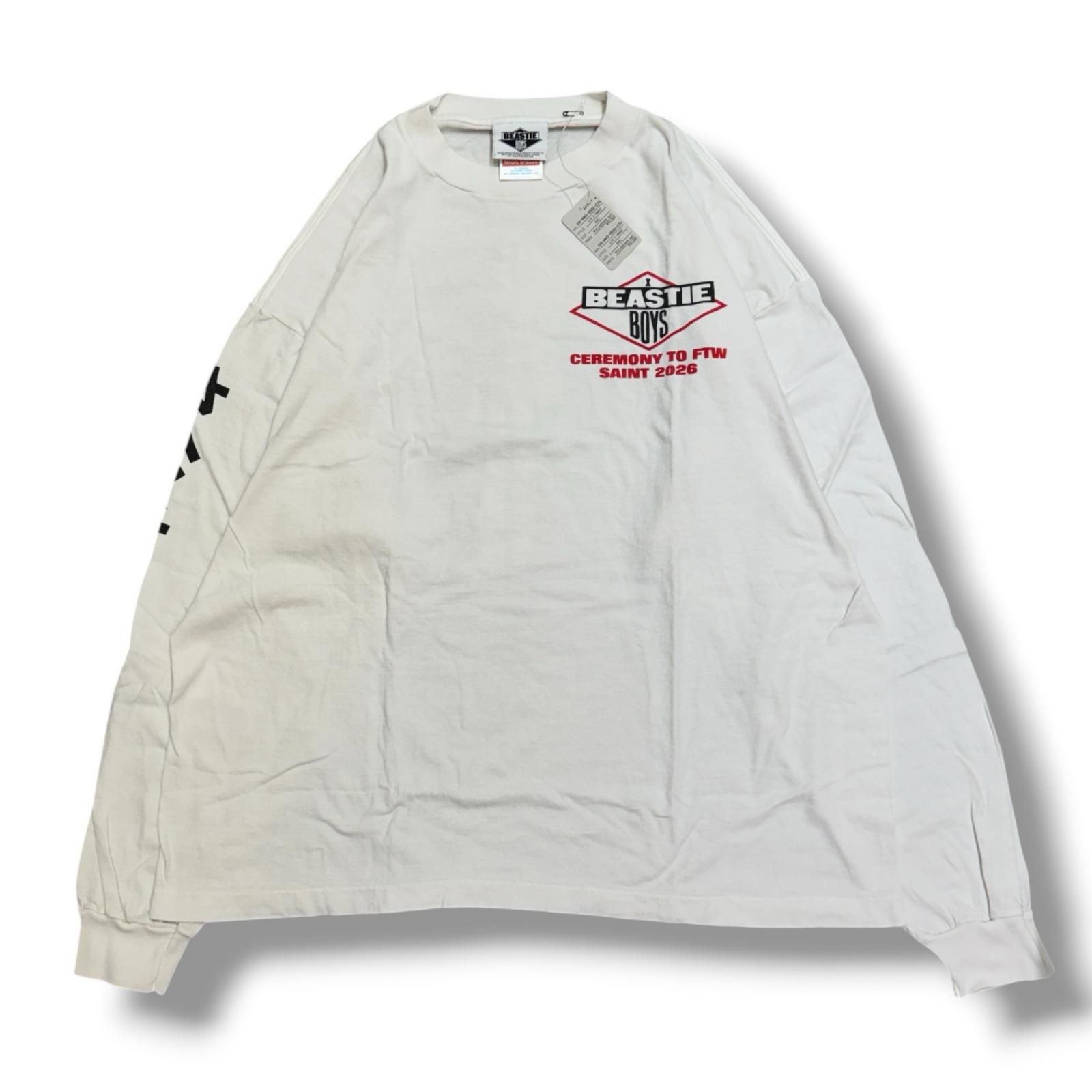 参考上代37400円 未使用 SAINT MICHAEL BTB_LS T-SHIRT/BEASTIEBOYS