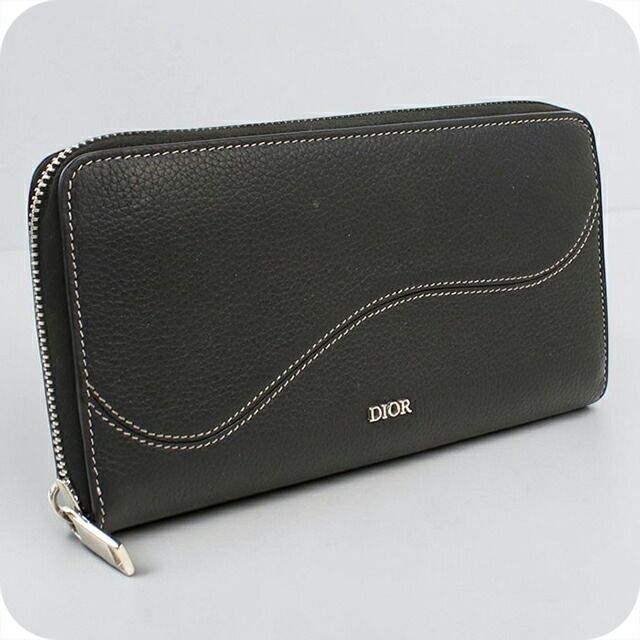 ディオール Dior 財布 メンズ 2ADBC315YKK_H00N サドル ロングジップウォレット 39,345円