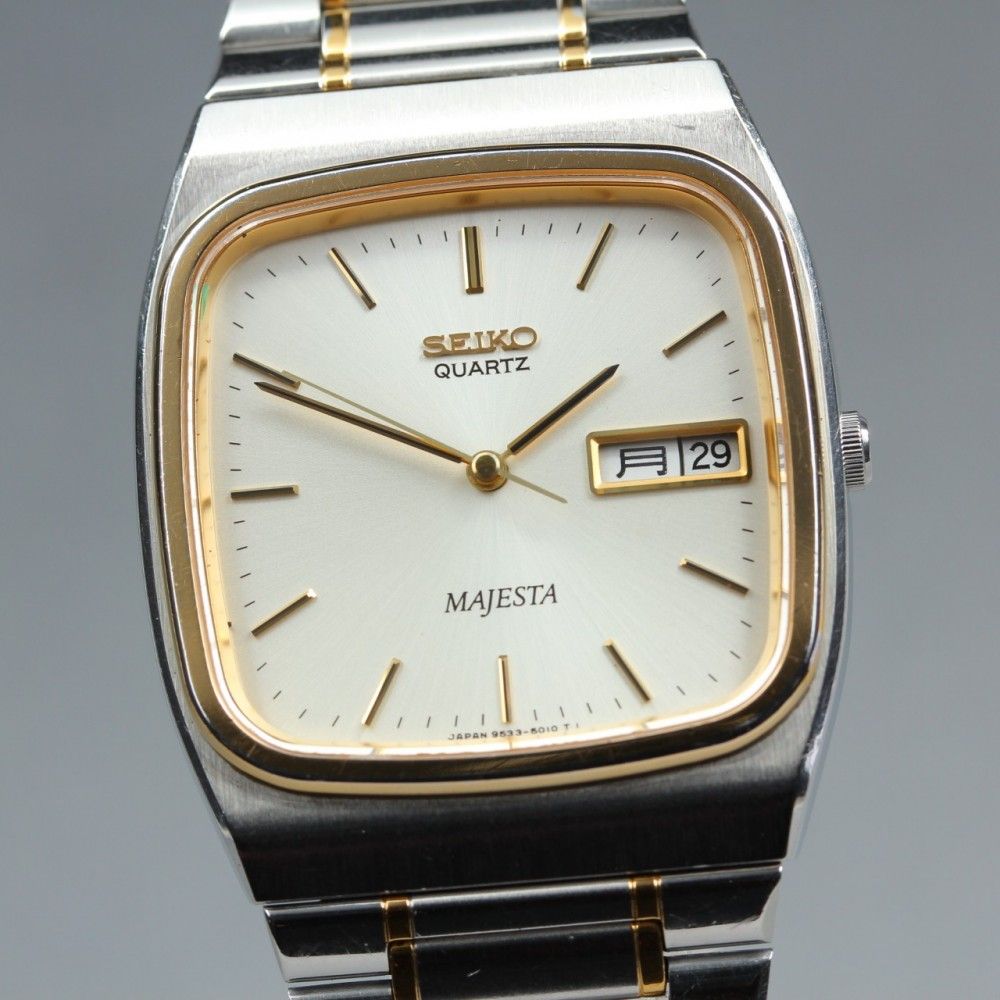 セイコーマジェスタ　9533-6000 1982年製造　クオーツ稼働品 稼働品】SEIKO マジェスタ 9533-501B クオーツ メンズ (1993年製