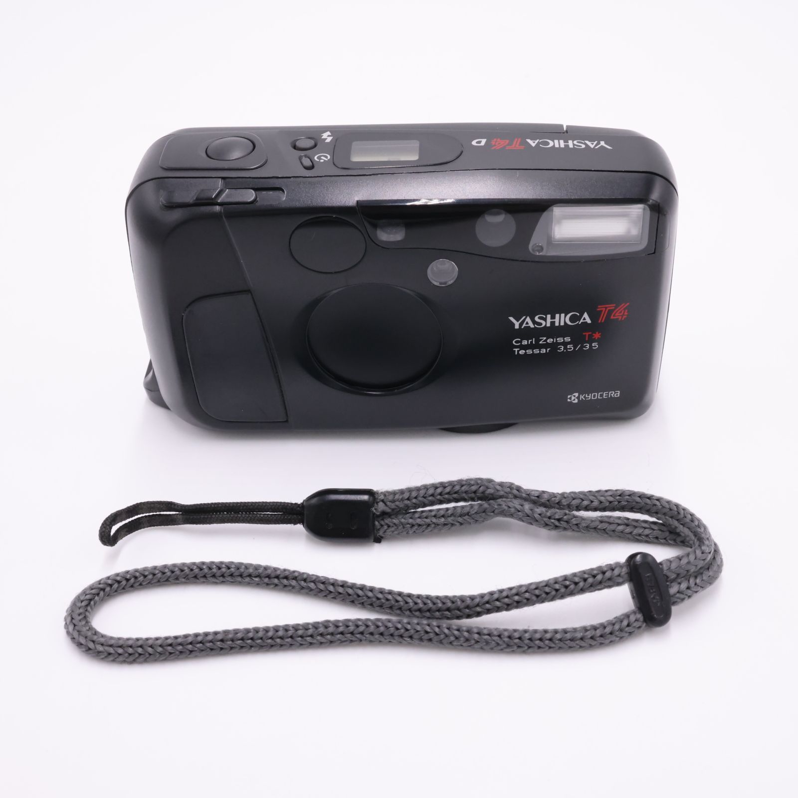 中古-現状| Kyocera YASHICA T4D | Serial#:180433 フィルムコンパクト