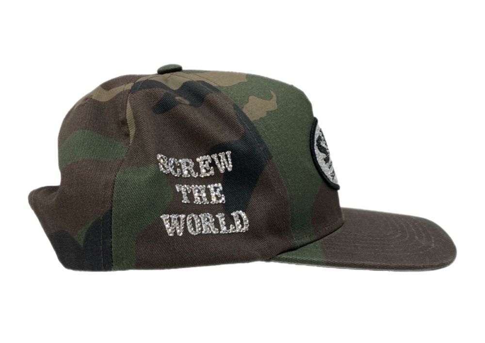 シュプリーム ジェットキャップ シュプリーム SUPREME 26SS DJ Screw SUC 5-Panelキャップ The World