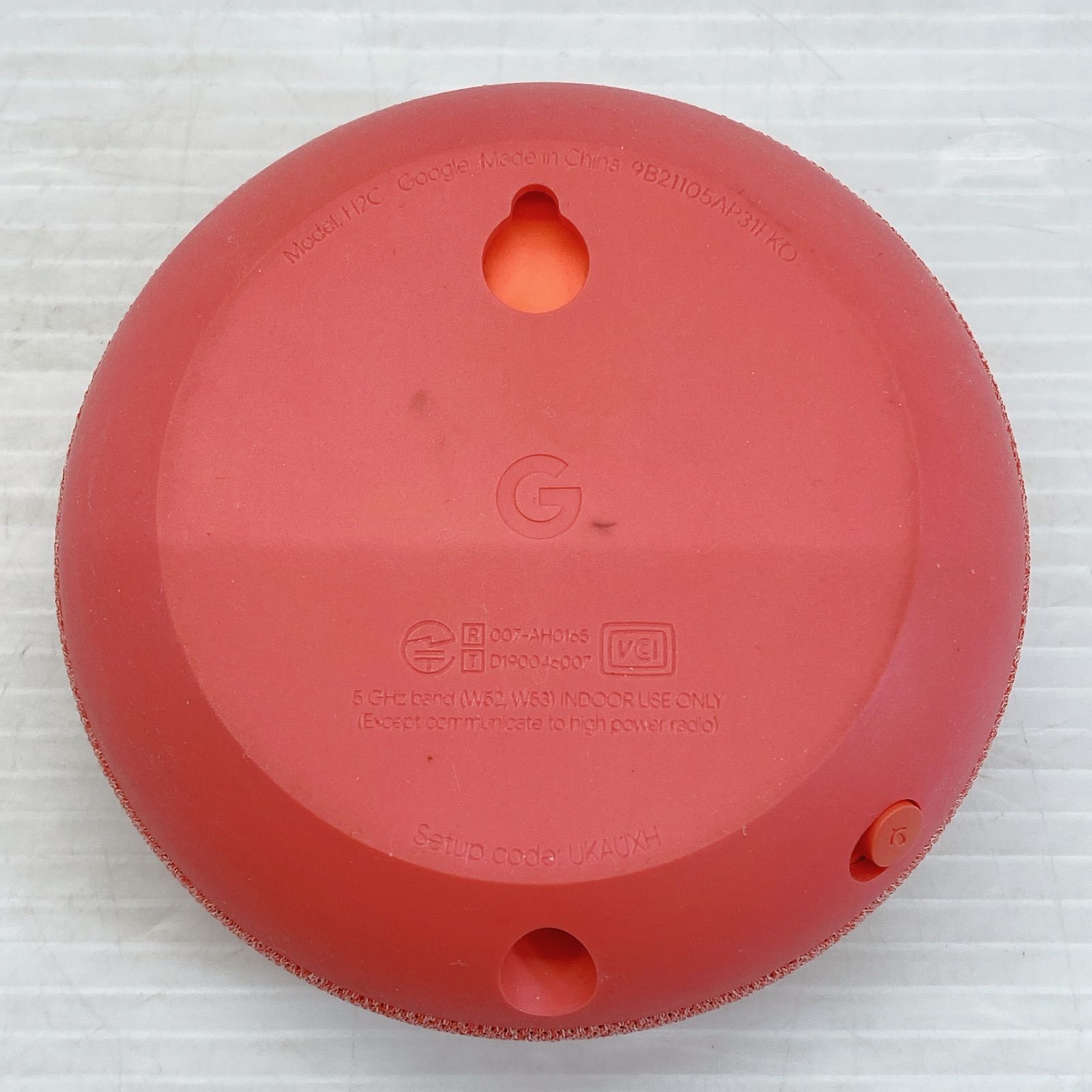 □ GOOGLE スマートスピーカー NEST MINI 第2世代 GA01141 コーラル