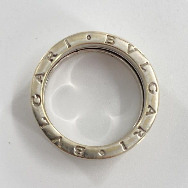 中古】BVLGARI B.zero1 リング シルバー ゴールド ブルガリ 750[10