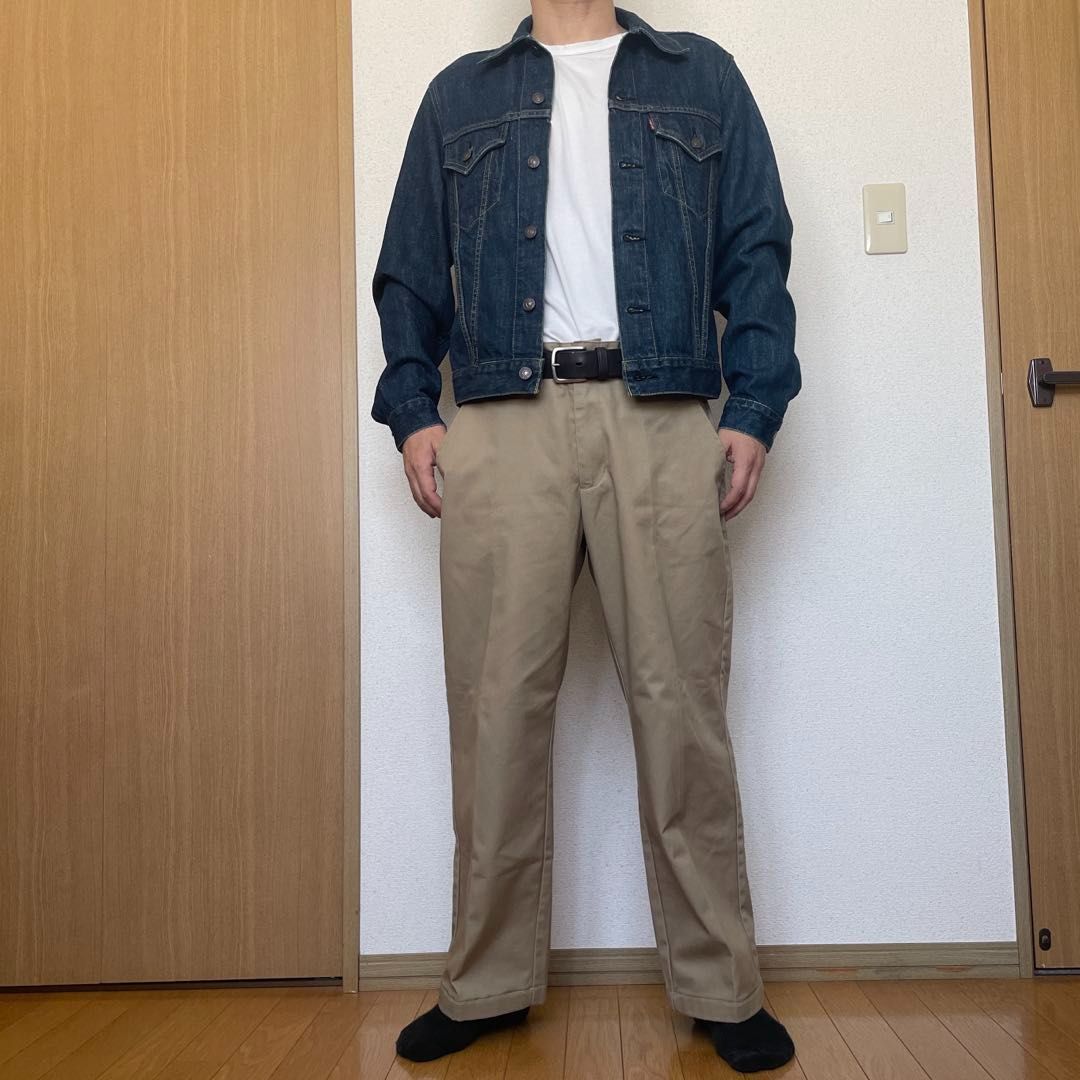 リーバイス 3rd 日本製 1993年製 38インチ ビッグE 濃紺 71557-0214