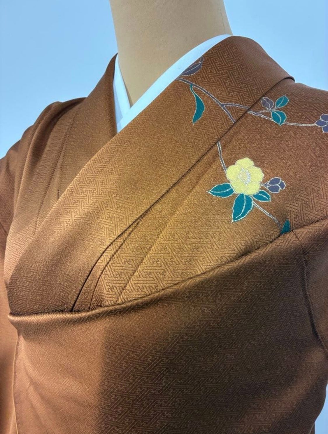 専用 最終値下げ F-356 訪問着 金彩 金駒 雪輪 草花 染め分け 袷 美品 訪問着 雪輪に草花模様 - メルカリ