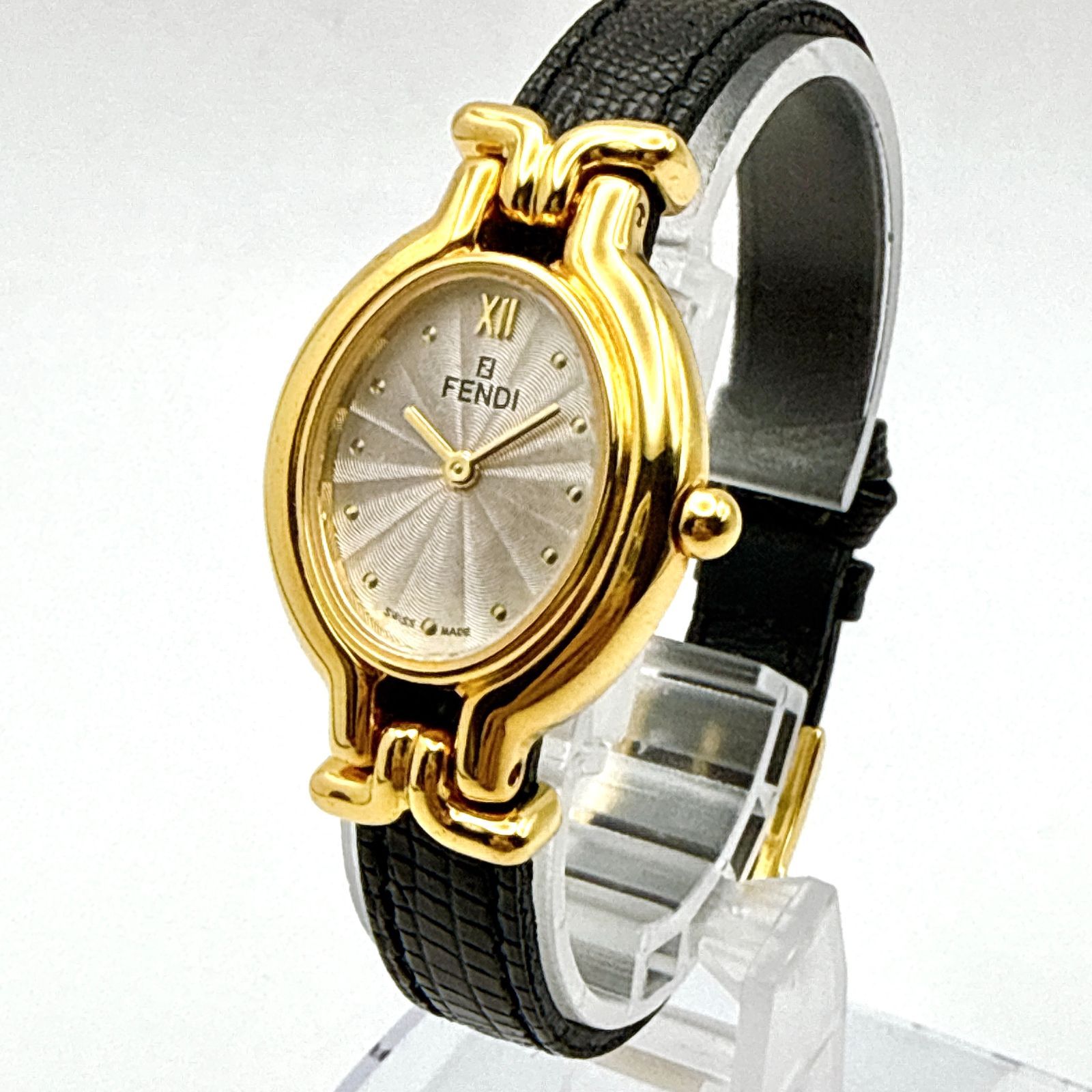 A150【箱入り・フルセット】FENDI 640L カメレオン レディースウォッチ