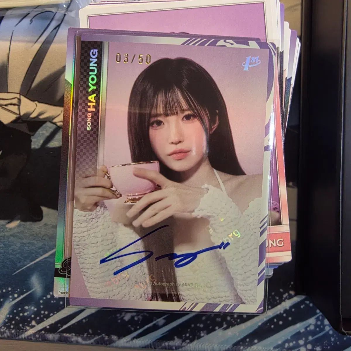 fromis_9(プロミスナイン・プミナ) ソン・ハヨン 50枚限定 サイン カード 出品