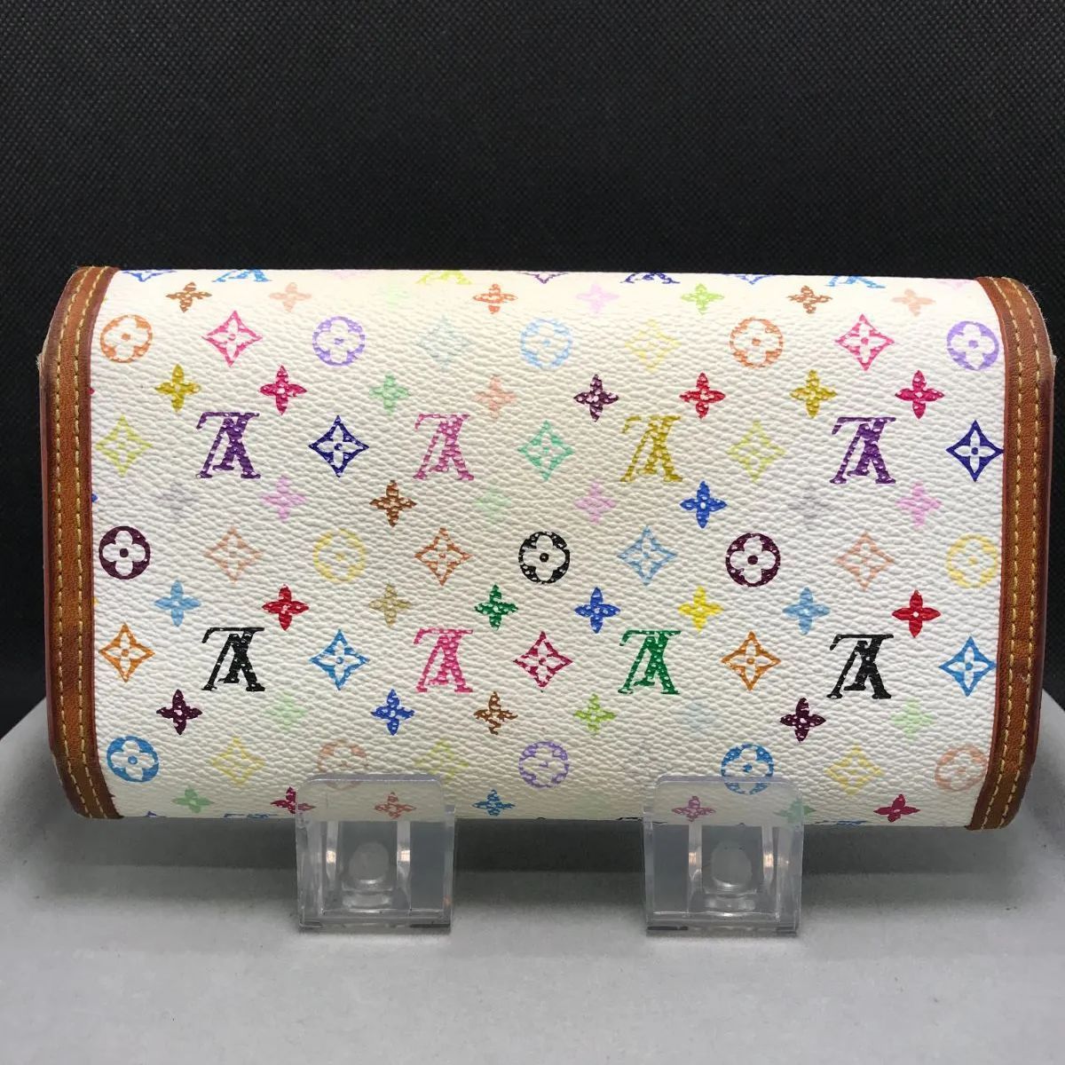 LOUIS VUITTON ルイヴィトン 長財布 モノグラム マルチカラー ホワイト