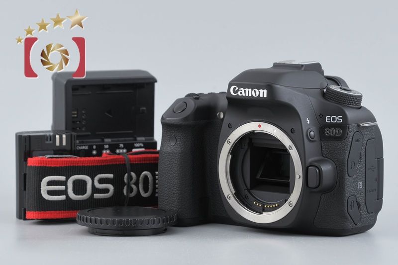 【中古】Canon キヤノン EOS 80D デジタル一眼レフカメラ