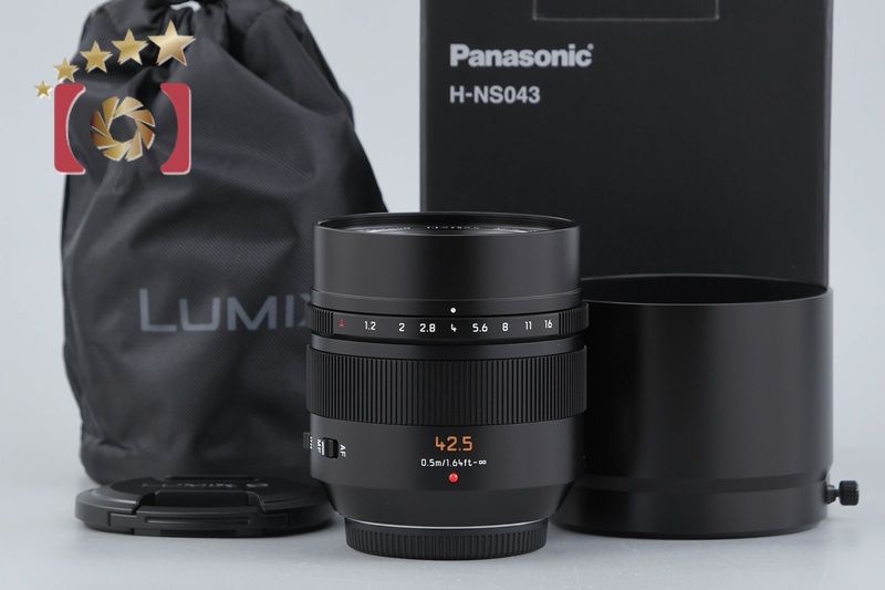 開封未使用品】Panasonic パナソニック LUMIX LEICA DG NOCTICRON 42.5 