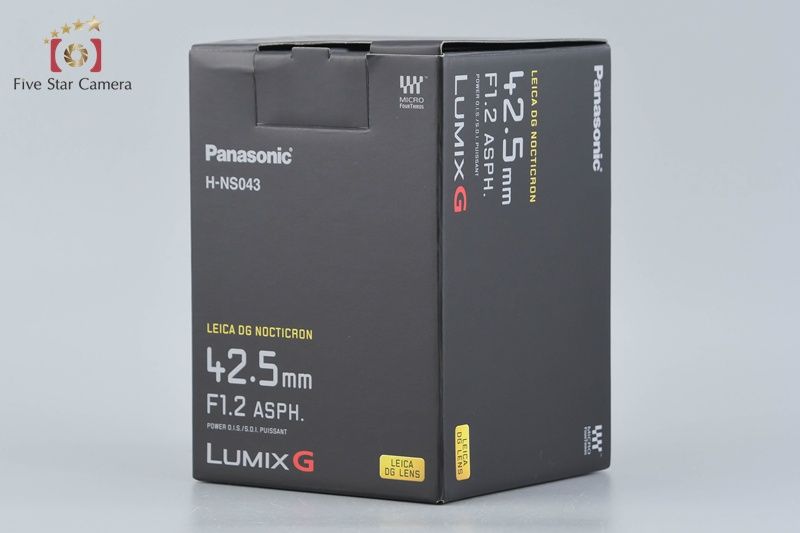 開封未使用品】Panasonic パナソニック LUMIX LEICA DG NOCTICRON 42.5