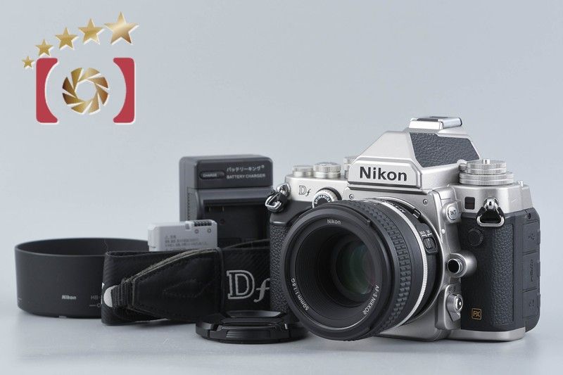 【中古】Nikon ニコン Df 50mm f/1.8 G Special Edition キット シルバー シャッター回数僅少