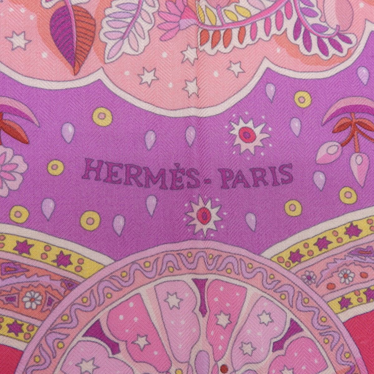 HERMES(エルメス) Aux Portes du Palais 王宮の扉 カレ140 レッド赤