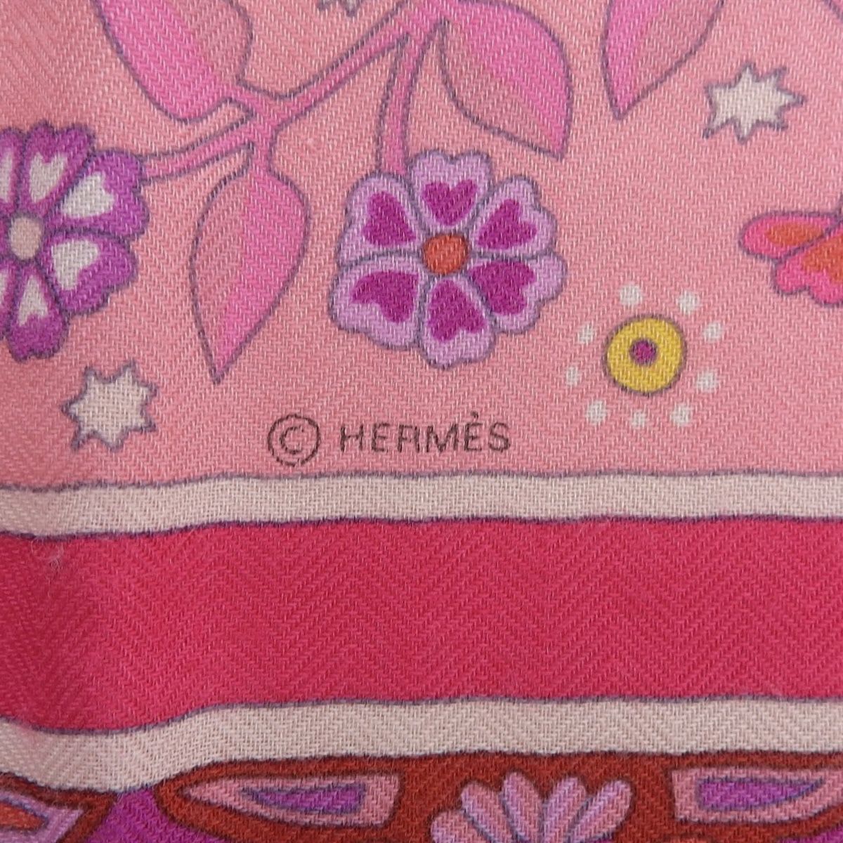 HERMES(エルメス) Aux Portes du Palais 王宮の扉 カレ140 レッド赤