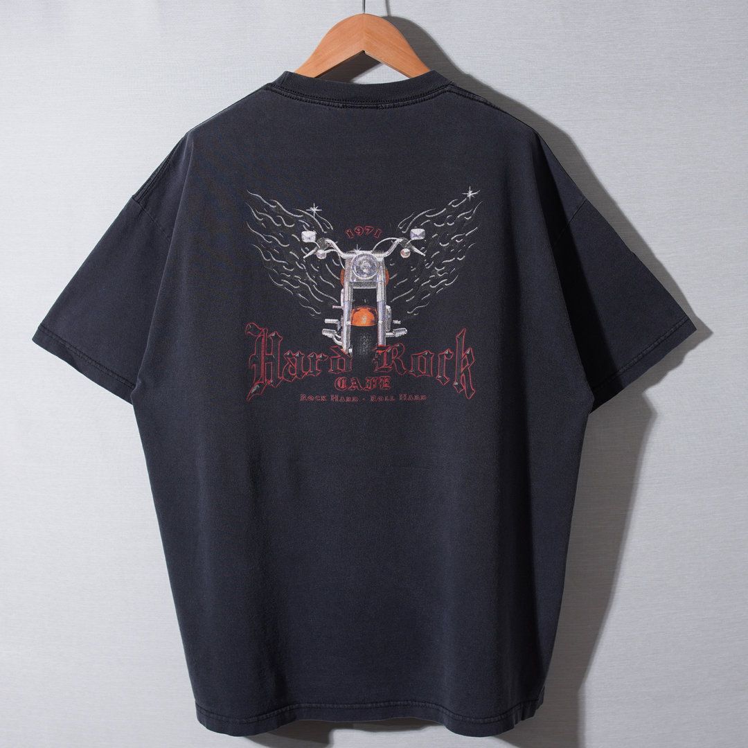90s USA 企画 ハードロックカフェ Hard Rock Cafe Tシャツ XL 相当