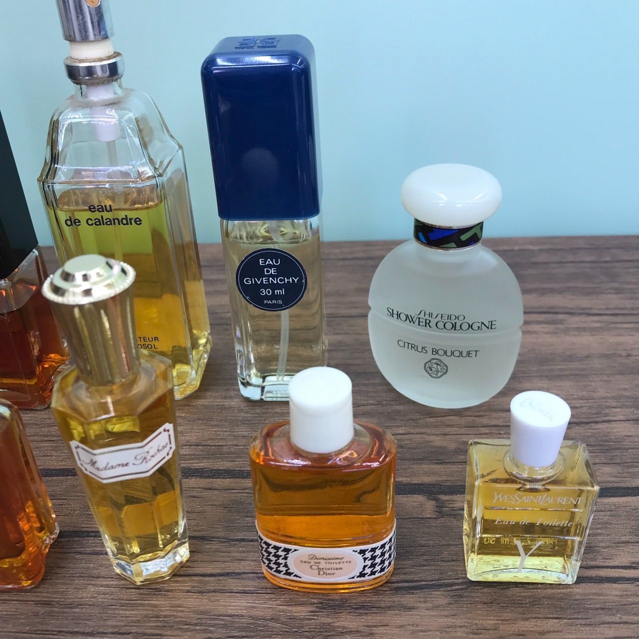 CHANEL GIVENCHY DIOR YSL 資生堂 ミニチュア 香水まとめ オードトワレ