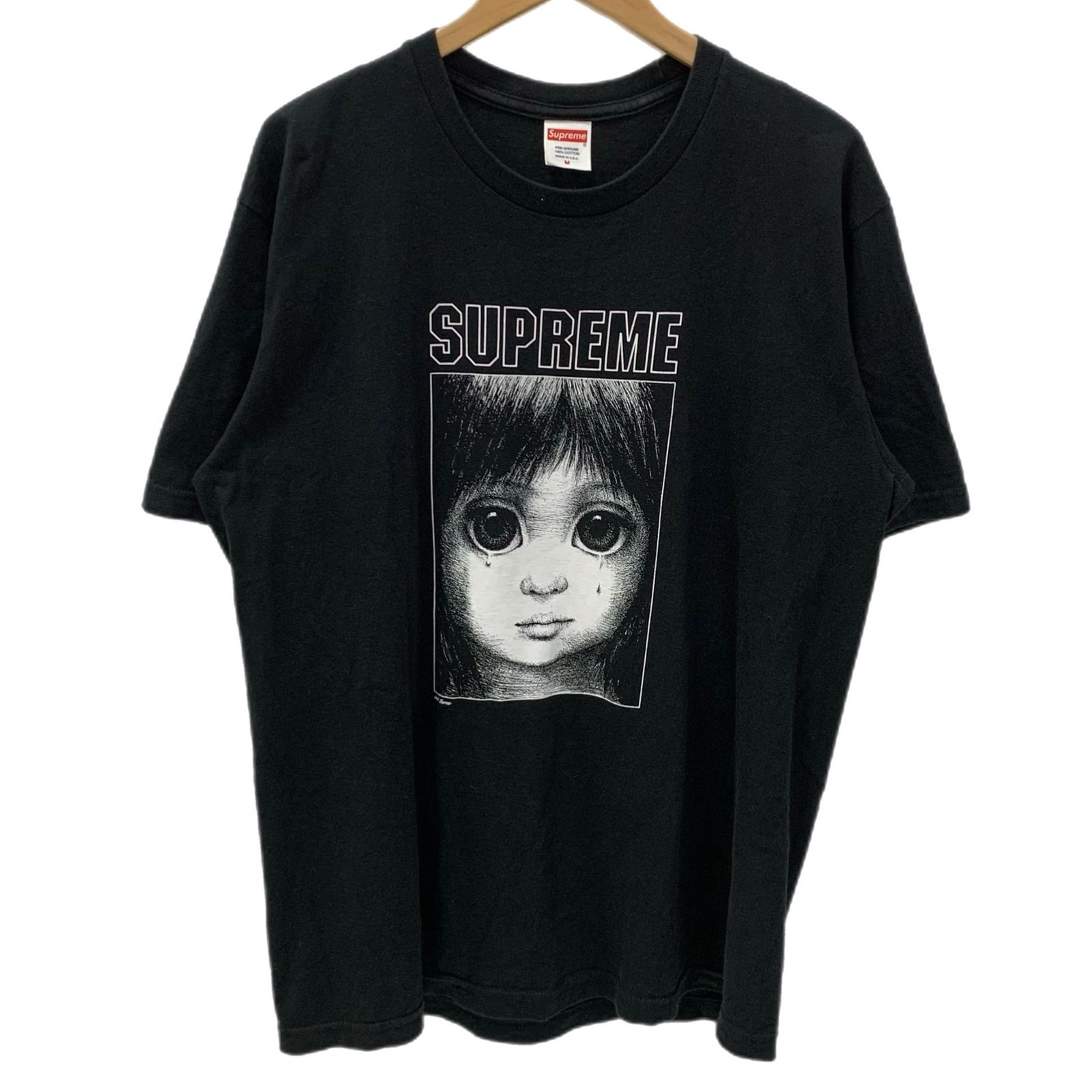 supremeマーガレットキーンtシャツ　茶色 Mサイズ シュプリーム SUPREME マーガレット キーン ティアドロップ Tシャツ