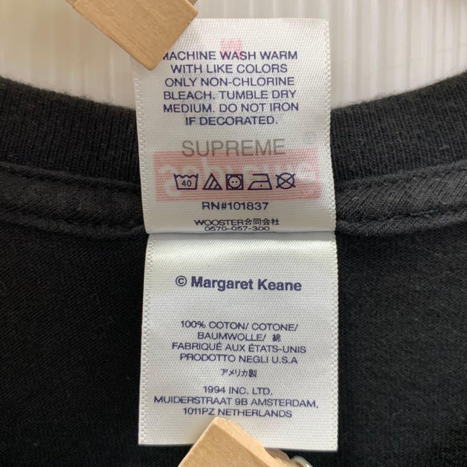 シュプリーム SUPREME マーガレット キーン ティアドロップ Tシャツ