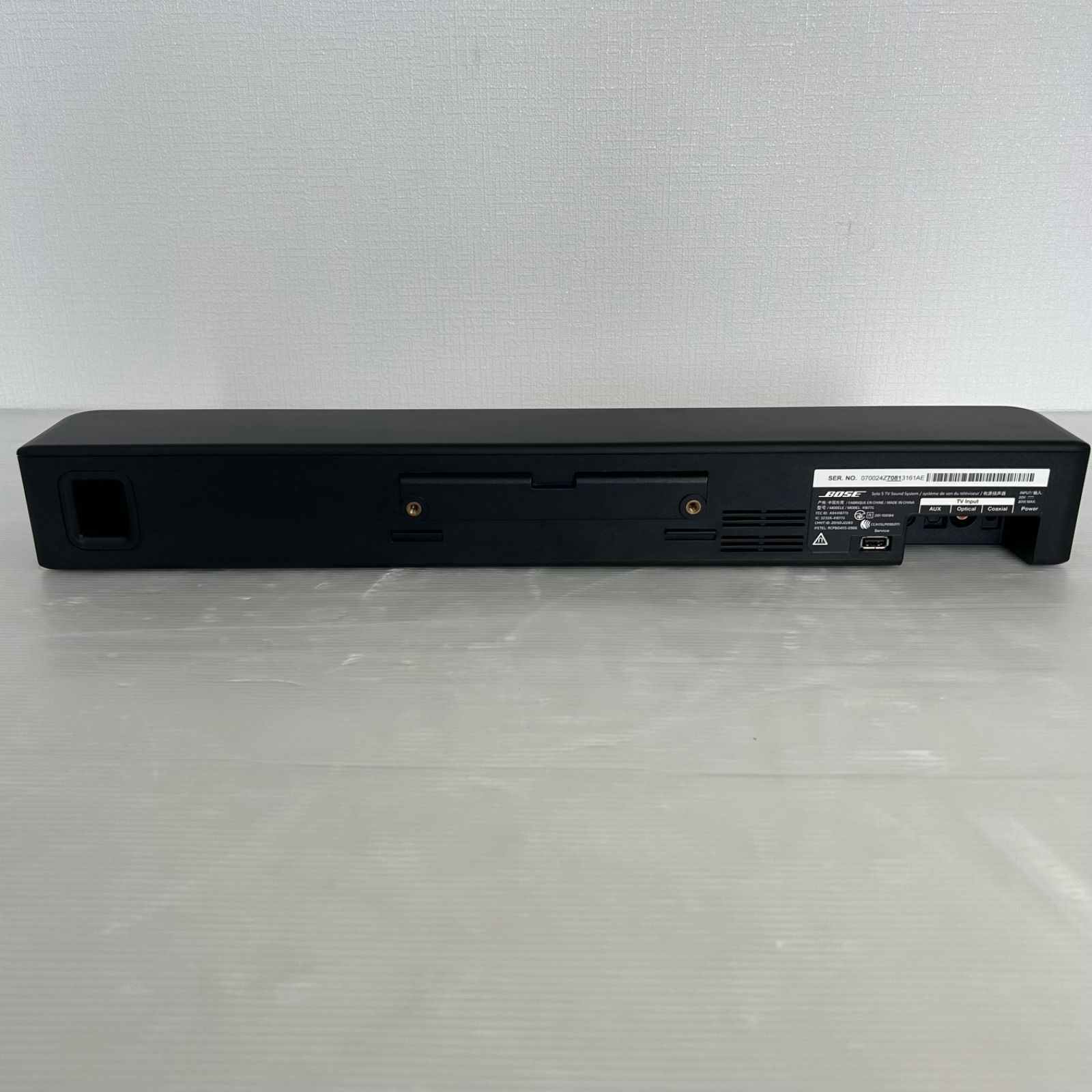 ☆サウンドバー ☆BOSE Solo TV Speaker 418775 リモコン付 - メルカリ