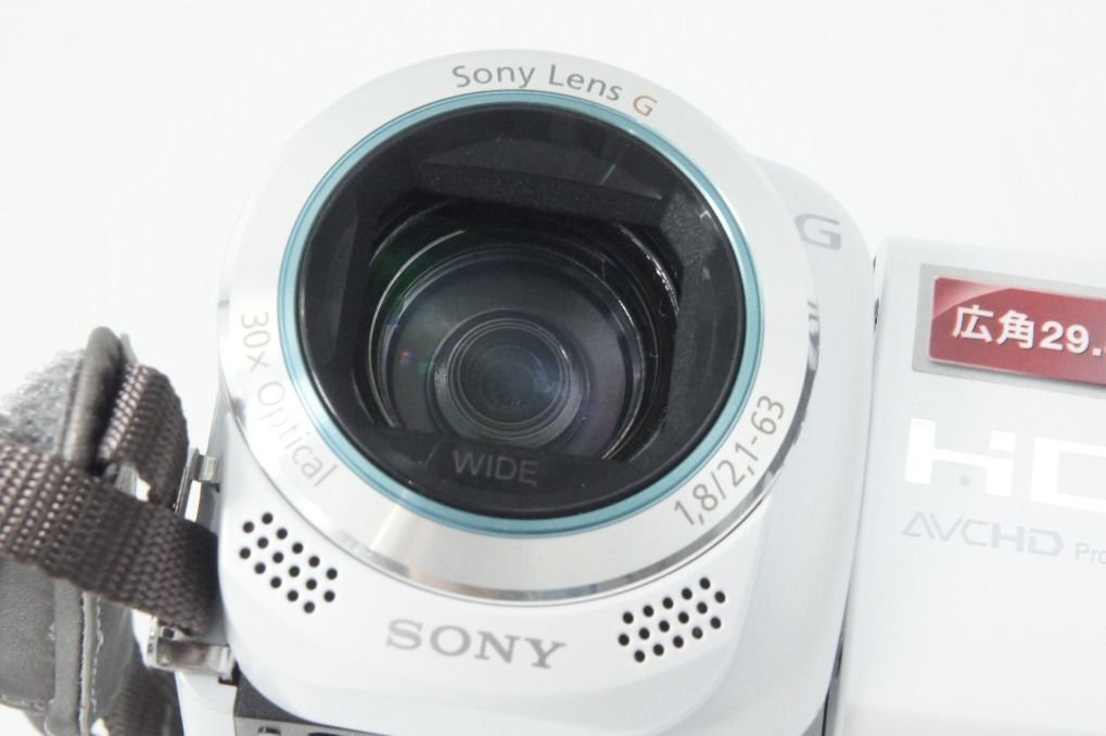 SONY ソニー HDビデオカメラ Handycam HDR-CX270V ホワイト 260625w