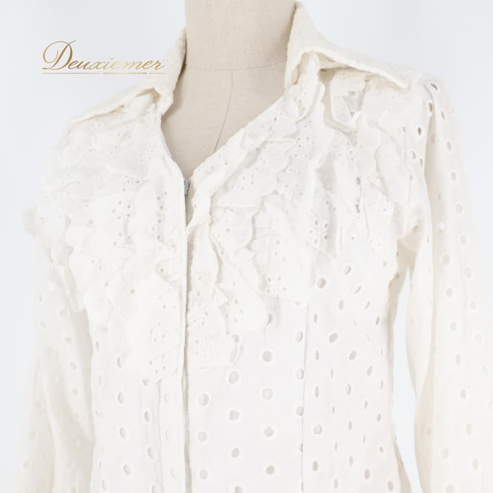 prima boutique　フラメンコ衣装　花柄　社交ダンスなどに フラメンコ 衣装 prima boutique プリマブティック トップス ブラウス