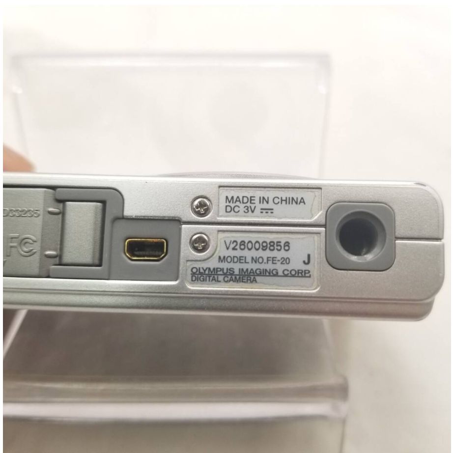 送料無料】ジャンク・現状品 OLYMPUS FE-20 800万画素 コンパクト
