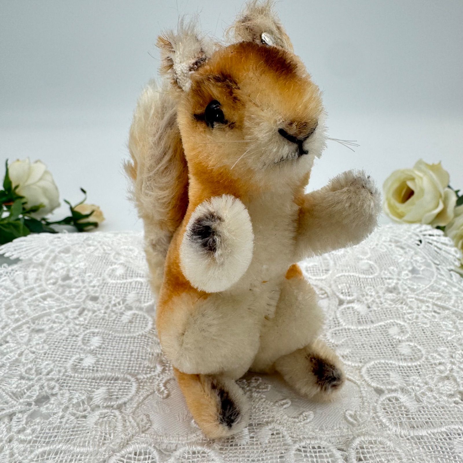 送料無料☆シュタイフ☆Possy Squirrel 14cm☆リスのポッシー/りす