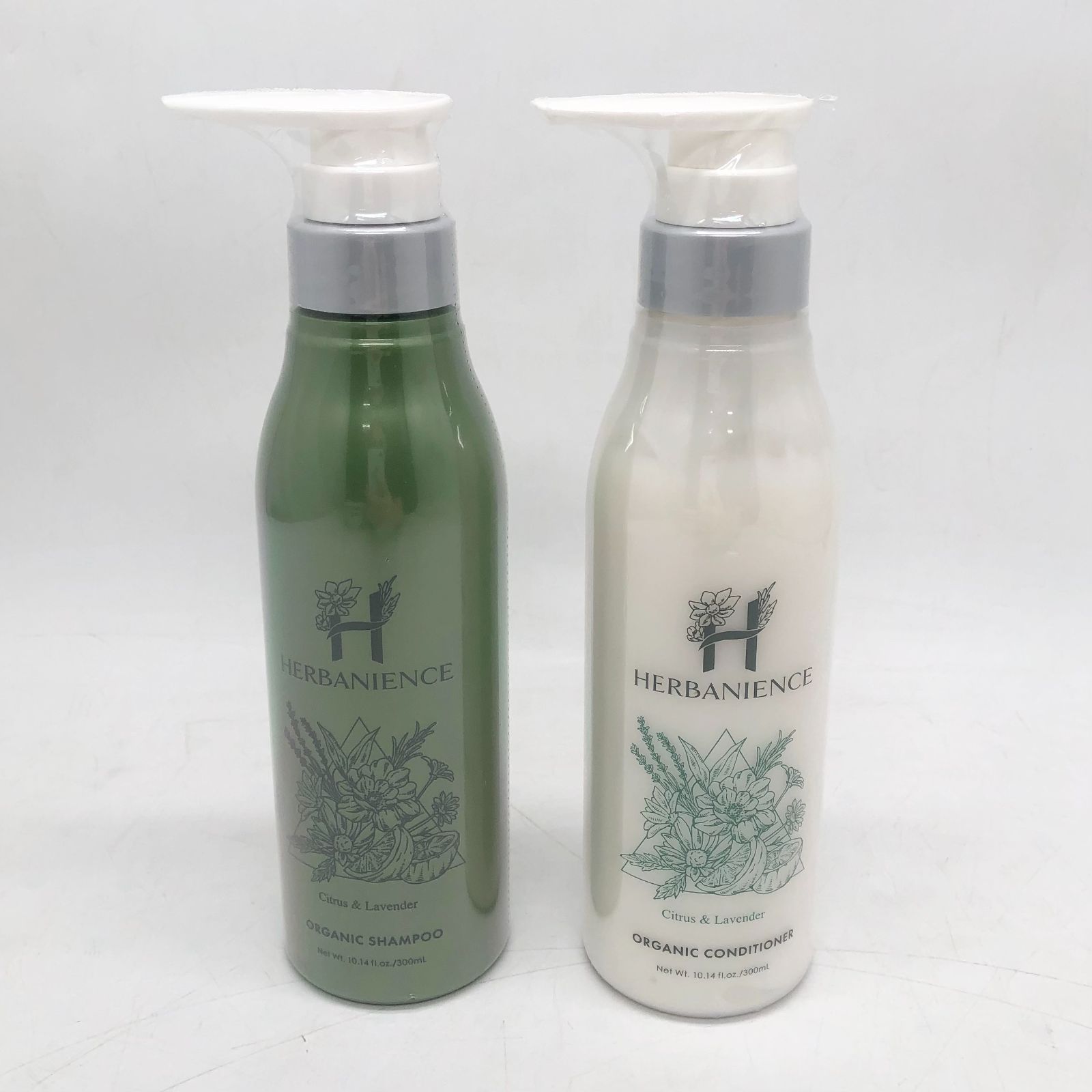 HERBANIENCE シャンプー コンディショナー 各2本 計4本セット ハーバニエンスシャンプー＆コンディショナー2セット4本 HERBANIENCE
