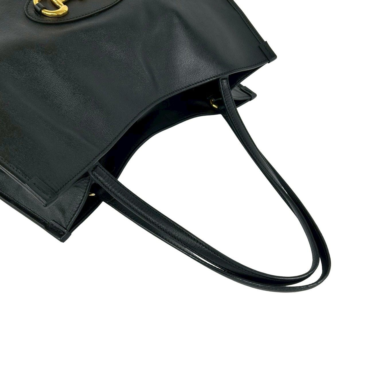 極 美品 箱 袋付き GUCCI グッチ ホースビット 1955 金具 レザー 本革