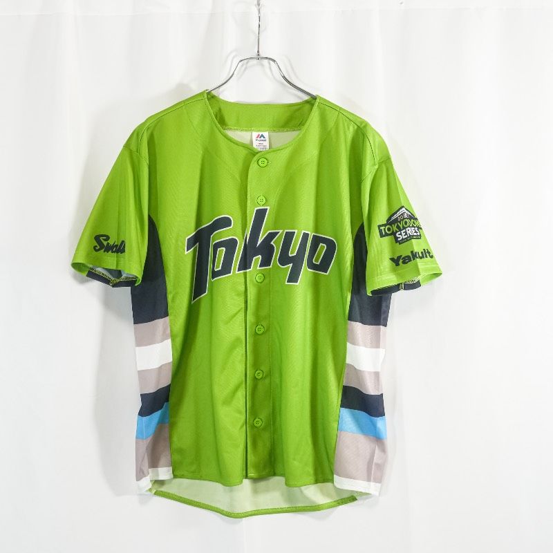 東京ヤクルトスワローズ　 マジェスティック　 内山選手 ユニフォーム マジェスティック Majestic 東京ヤクルトスワローズ 2021 燕パワー