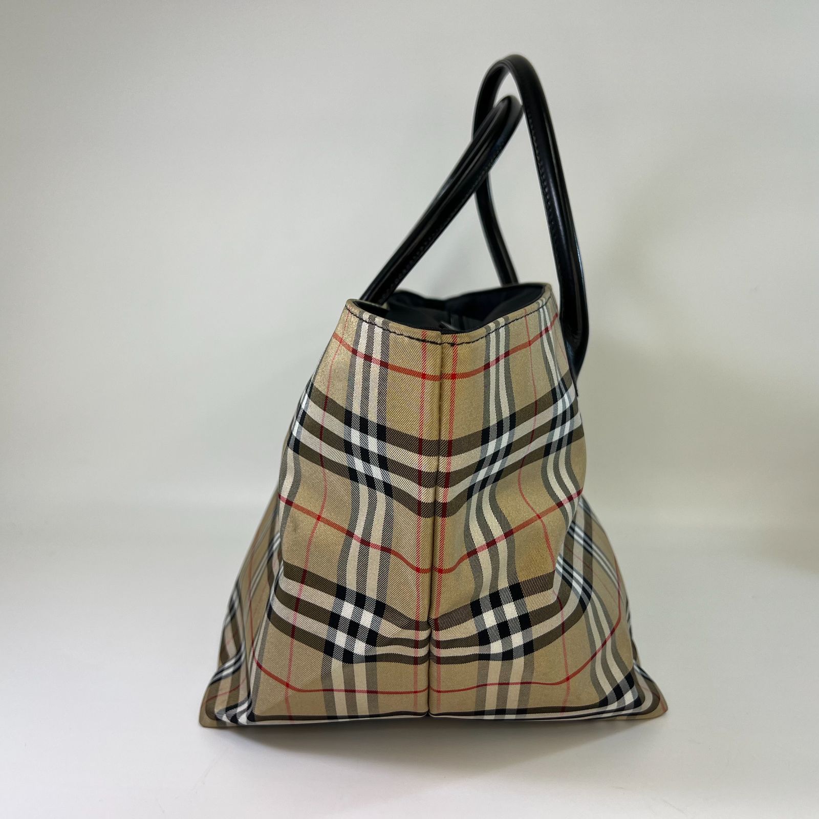 美品】BURBERRY BLUE LABEL バーバリーブルーレーベル トートバッグ