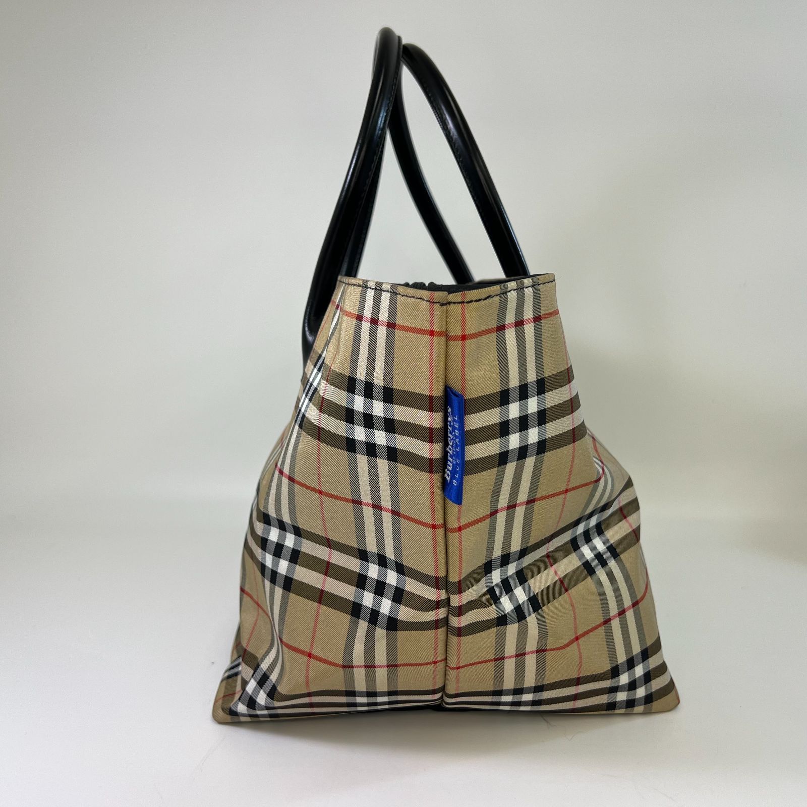 美品】BURBERRY BLUE LABEL バーバリーブルーレーベル トートバッグ