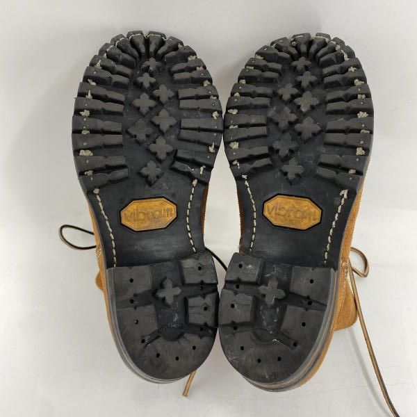 中古】WESCO スウェードレースアップブーツ 9 1/2 ブラウン ウエスコ